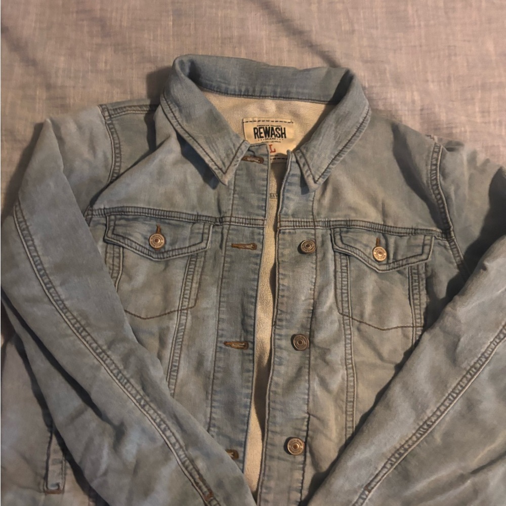 Rewash Light Blue Jean Jacket